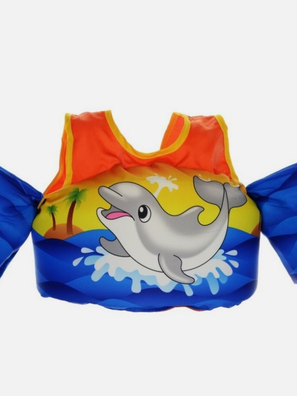 Body Glove Kids Swim Rashguard Vest in Blue, Orange, Yellow 30-50lbs